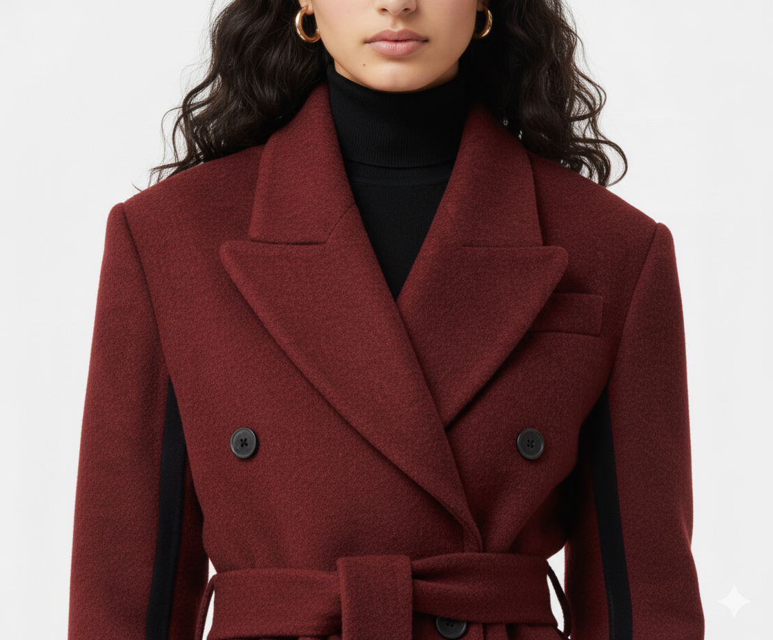 The Timeless Elegance of a Red Maxi Coat