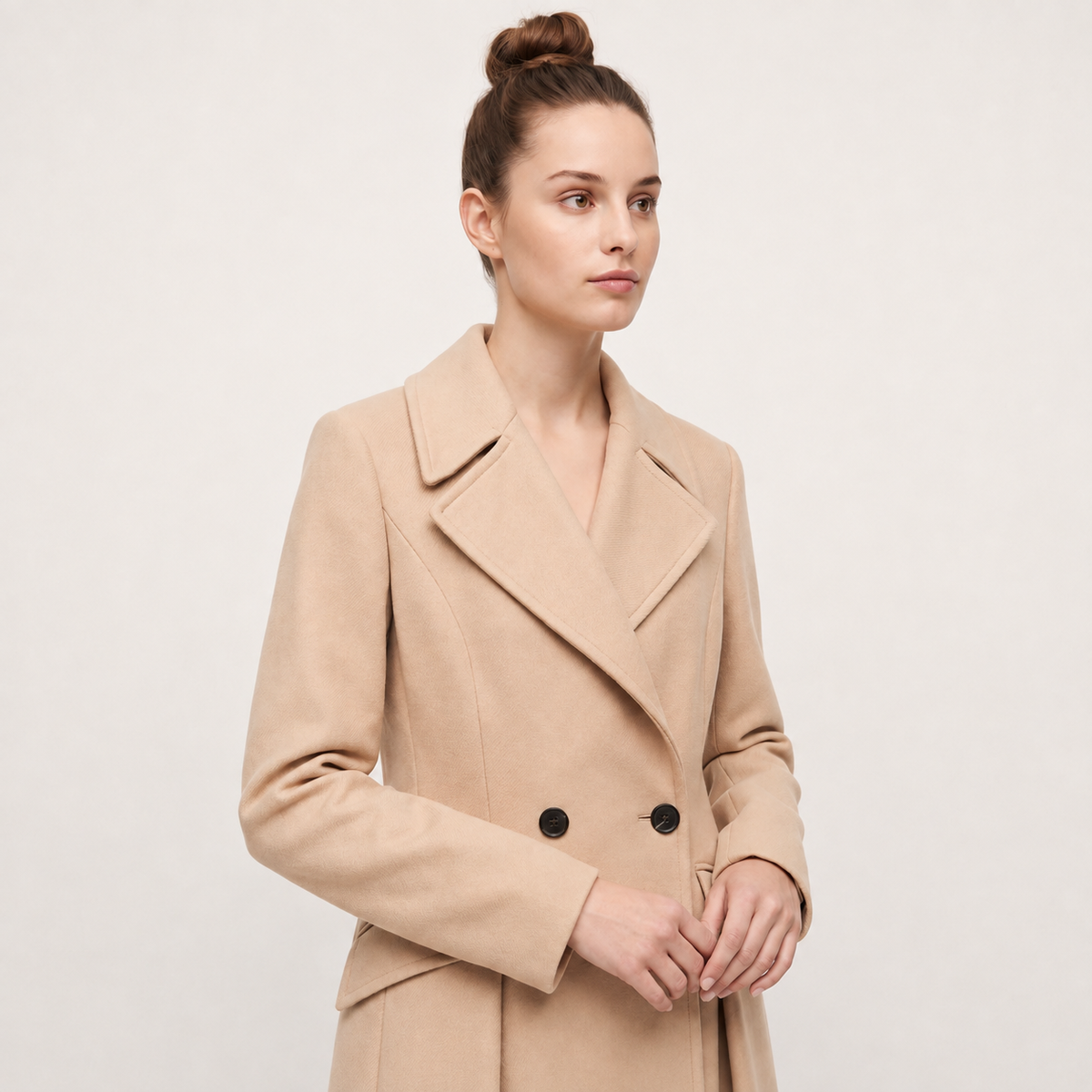 A-Line Maxi Wool Coat