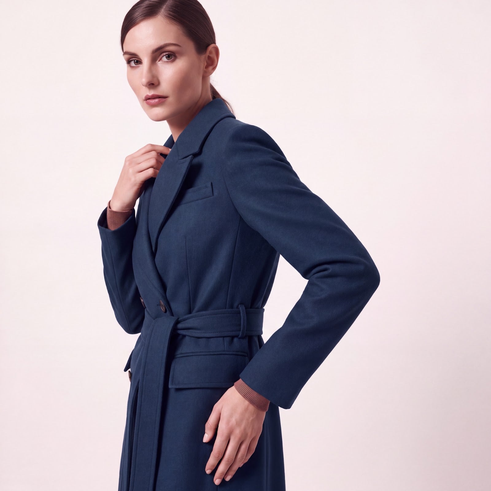 Hartley Petrol Blue Coat - 3