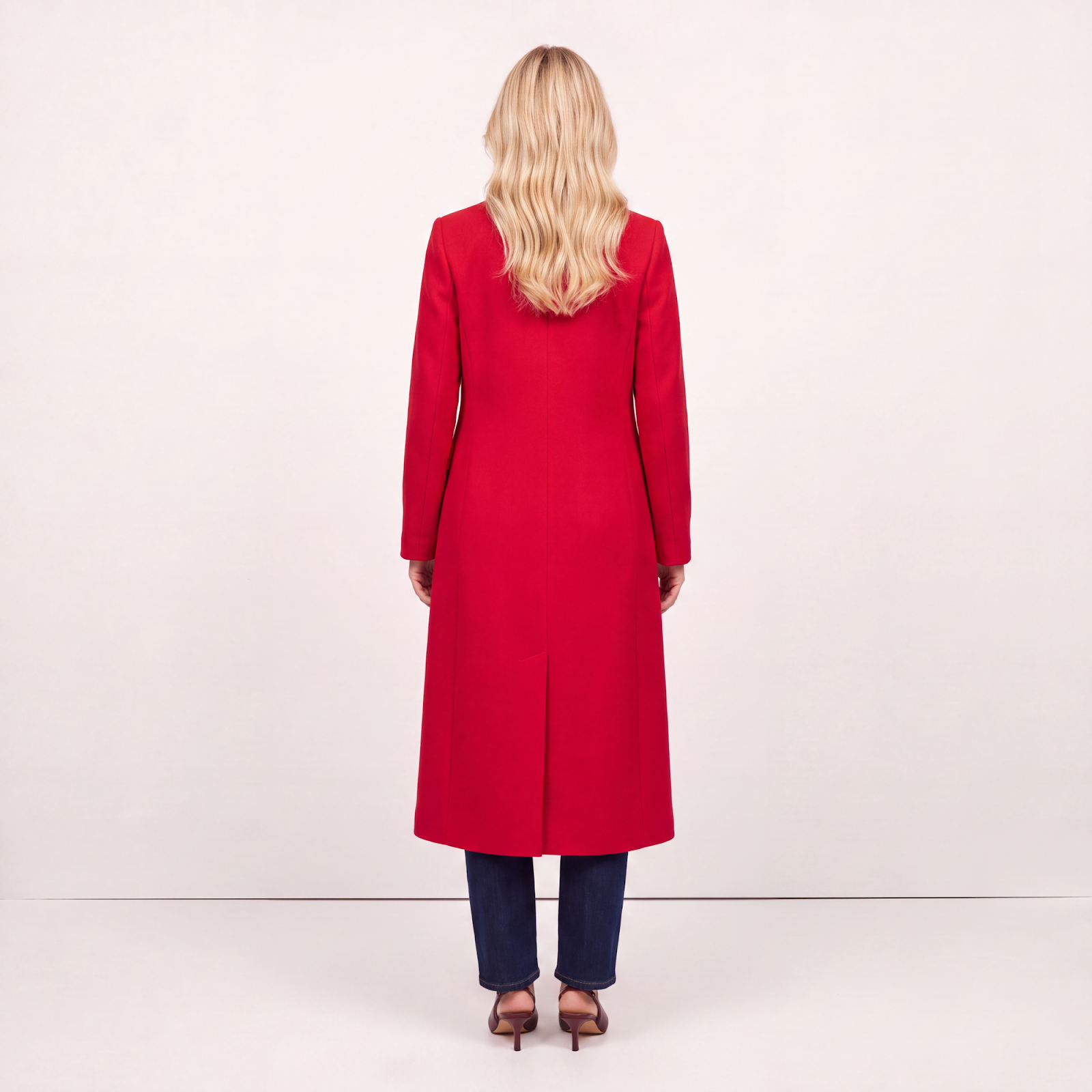 Hampstead Red Wool Coat