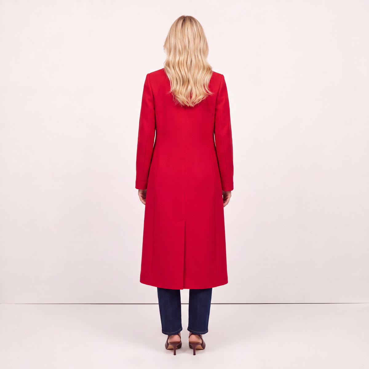 Hampstead Red Wool Coat