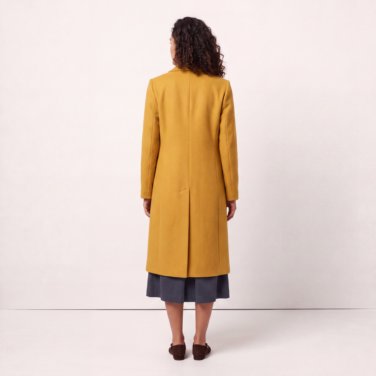 Hampstead Mustard Wool Coat