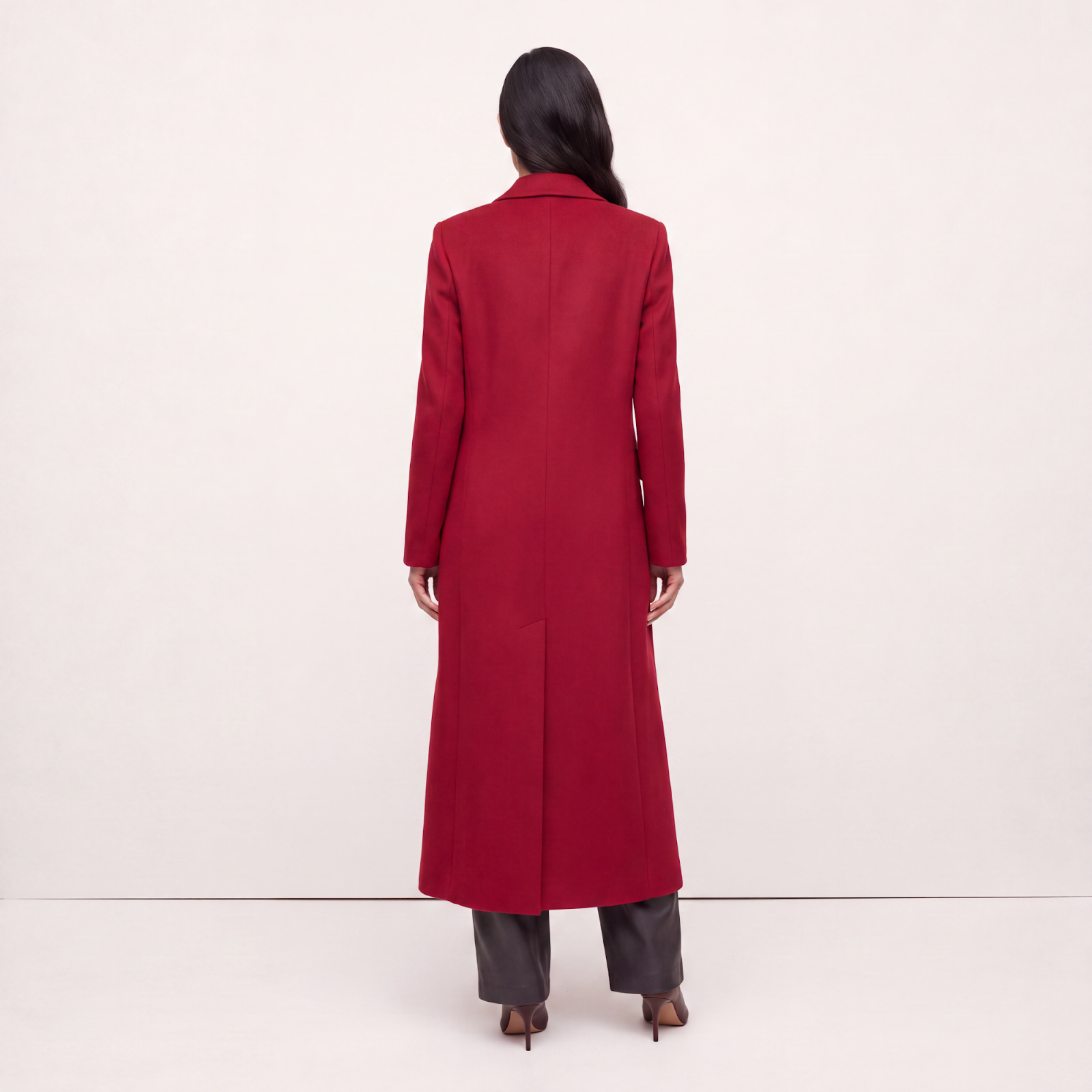 Statement Coat Scarlet Cashmere