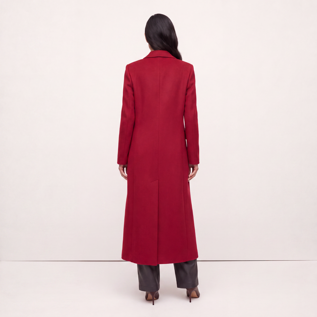 Statement Coat Scarlet Cashmere