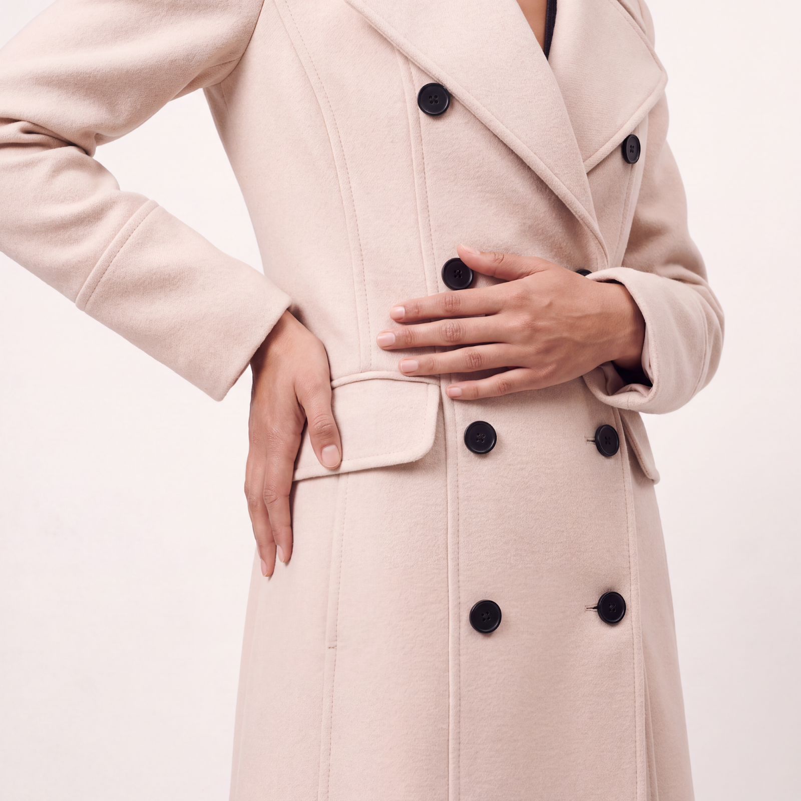 Aurelia Cream Wool Coat