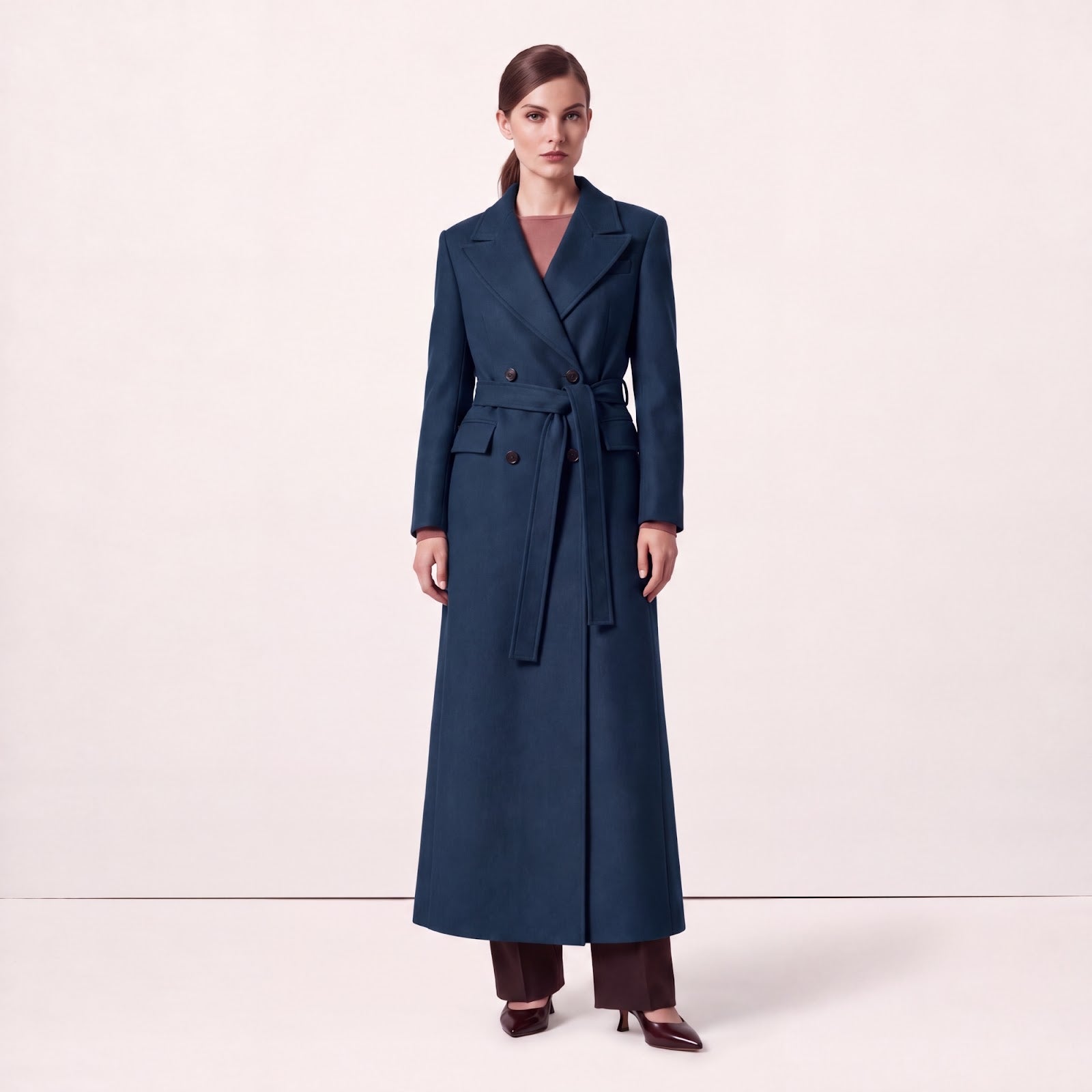 Hartley Petrol Blue Coat - 1
