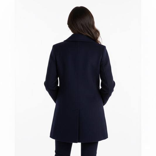 The Timeless Elegance of a Navy Pea coat
