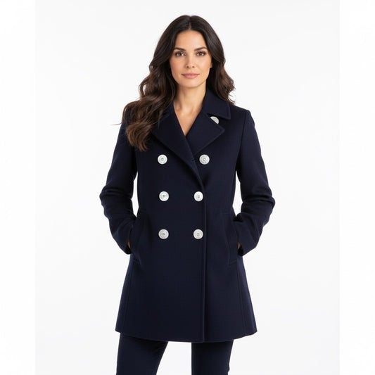 The Timeless Elegance of a Navy Pea coat